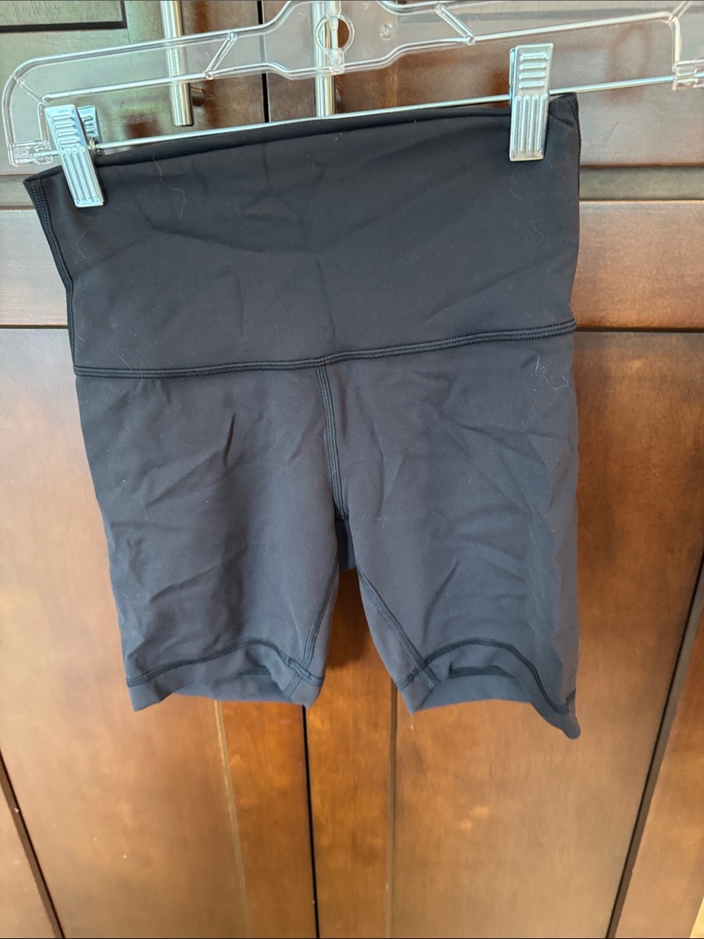 lululemon athletica Black High-Rise Bike Shorts